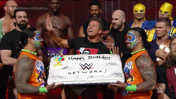 Bonne fête au WWE Network!