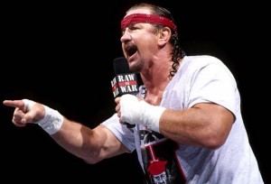 Terry Funk, légende de la lutte.
