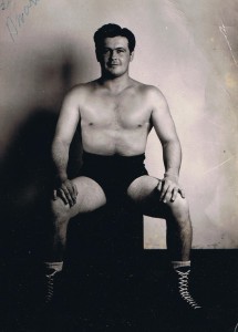Dick Marshall a connu une longue carrière de lutteur  Photo Collection Jimmy Morneau
