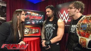 stephanie mcMahon reigns ambrose