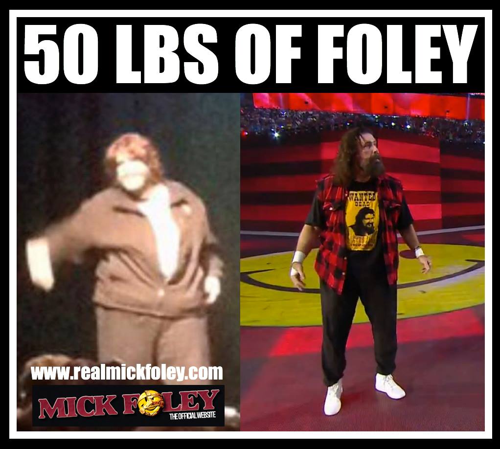 mick foley 50 livres