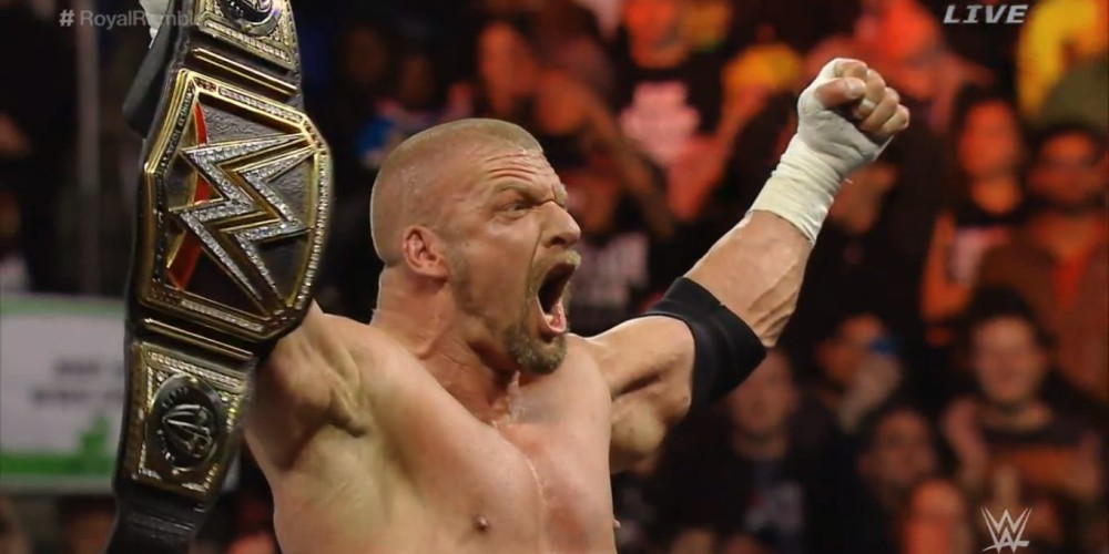 triple h royal rumble