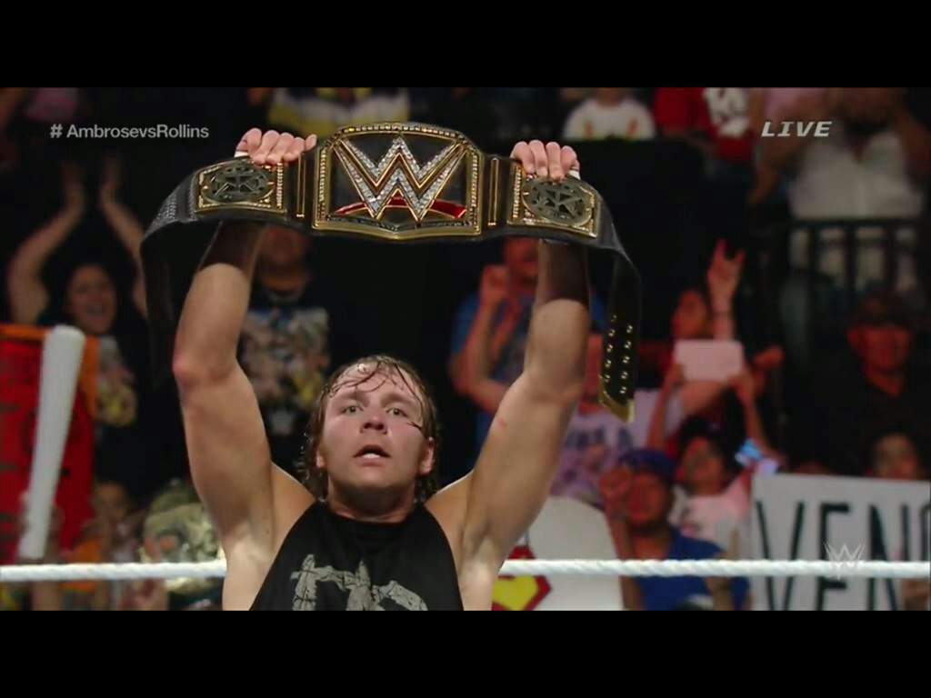ambrose wwe champion
