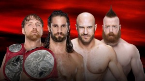 Ambrose & Rollins vs Cesaro & Sheamus