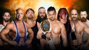 Rollins, Angle & Ambrose vs Strowman, Miz, Kane, Cesaro & Sheamus