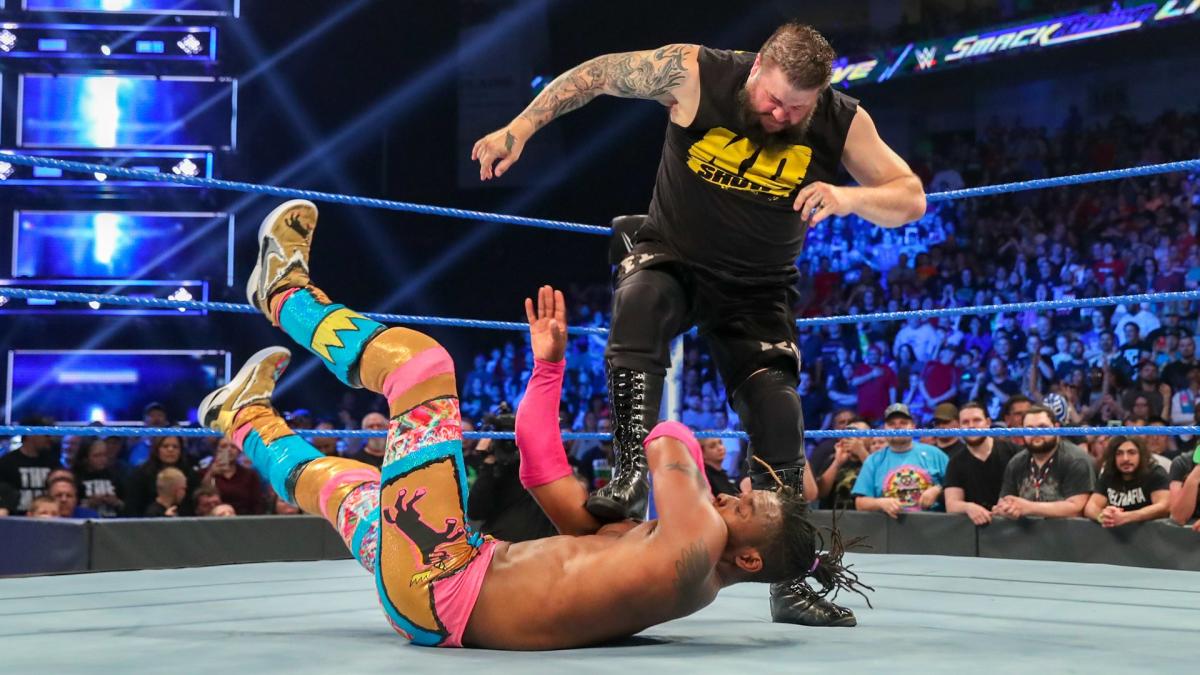 owens heel turn kofi smackdown