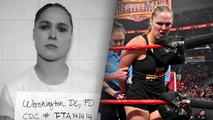 rousey arretee mugshot raw