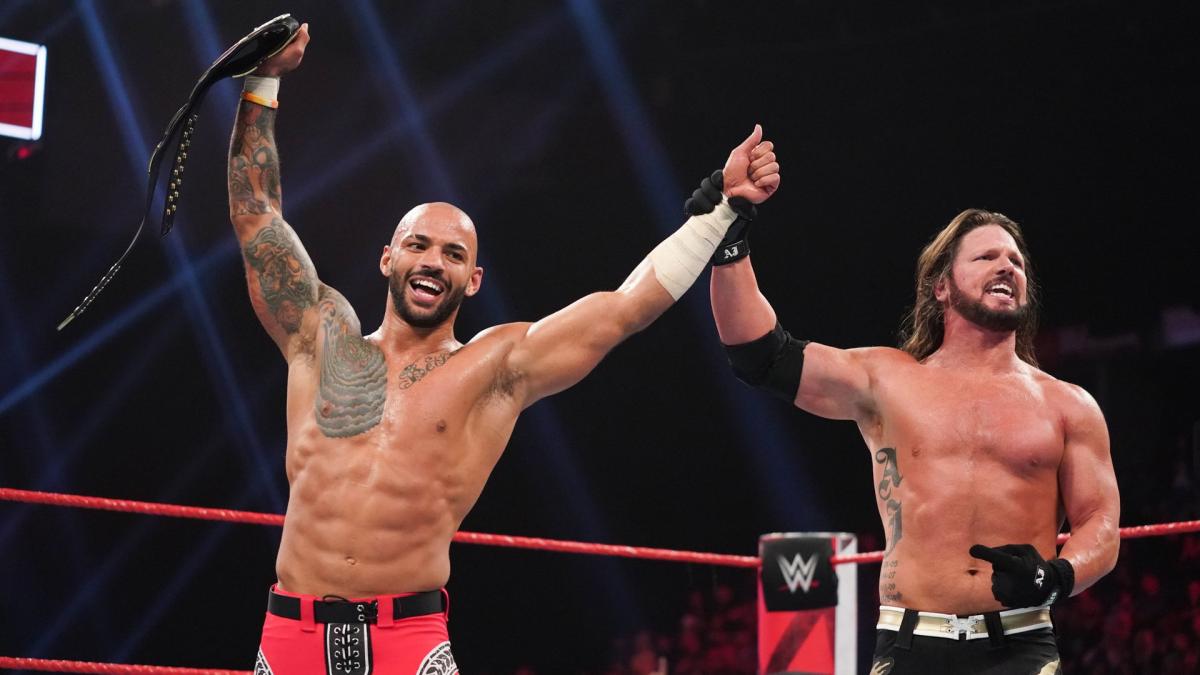 ricochet aj styles raw