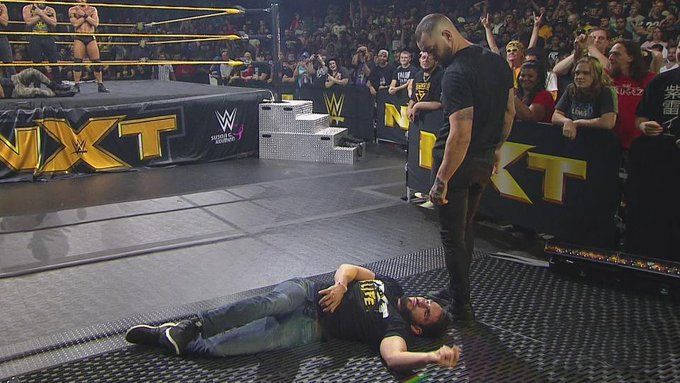 finn balor heel turn nxt