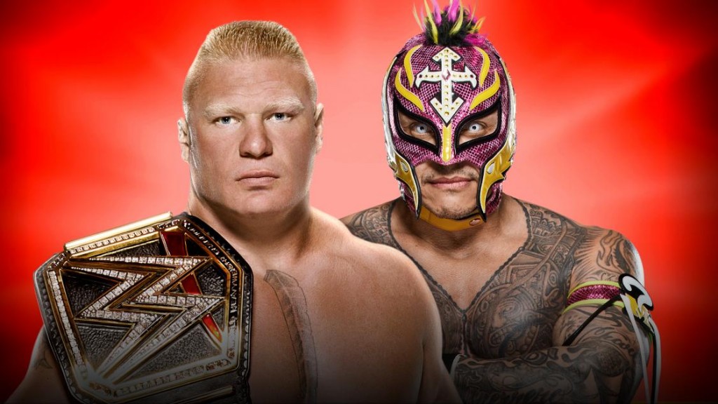 Lesnar vs Mysterio