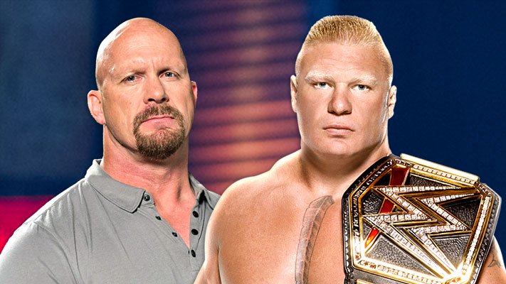 steve austin brock lesnar