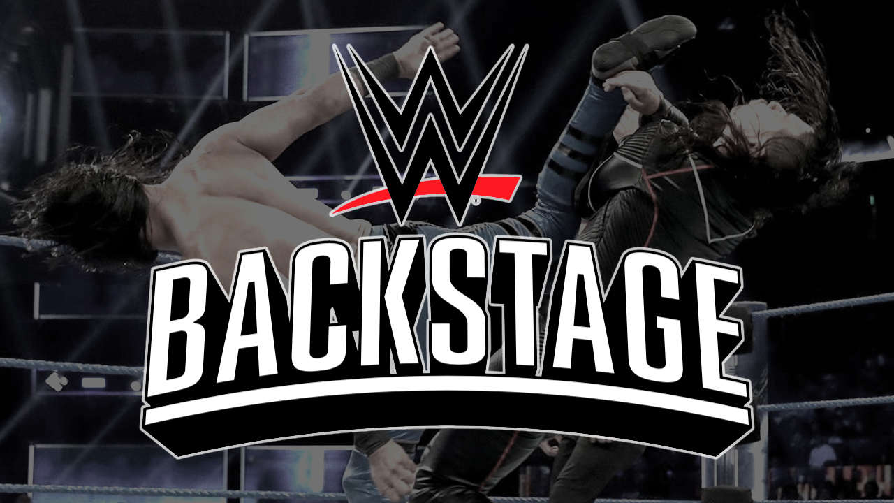 wwe backstage