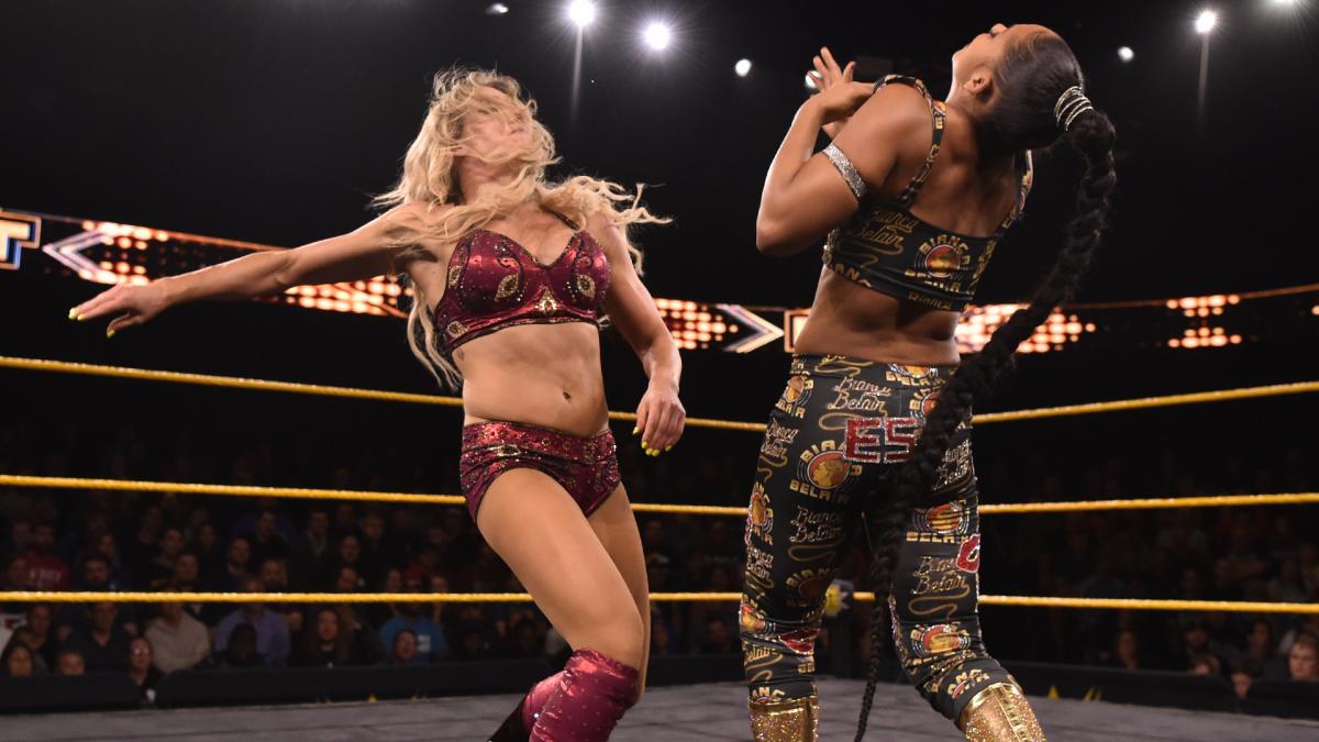 charlotte flair bianca belair nxt