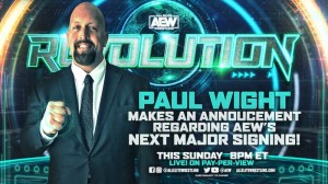 2021-03-07 Paul Wight annonce
