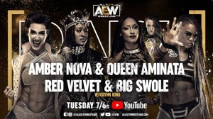 2021-04-13 Amber Nova et Queen Aminata c. Red Velvet et Big Swole