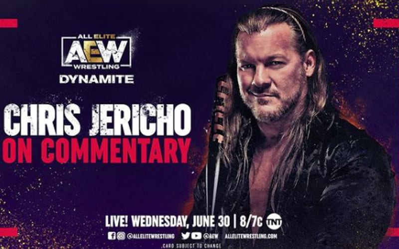 jericho commentateur dynamite