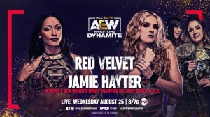 2021-08-25 Red Velvet c. Jamie Hayter