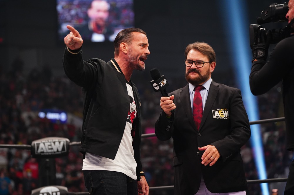 cm punk schiavone AEW