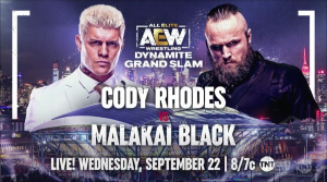 2021-09-22 Cody Rhodes c. Malakai Black