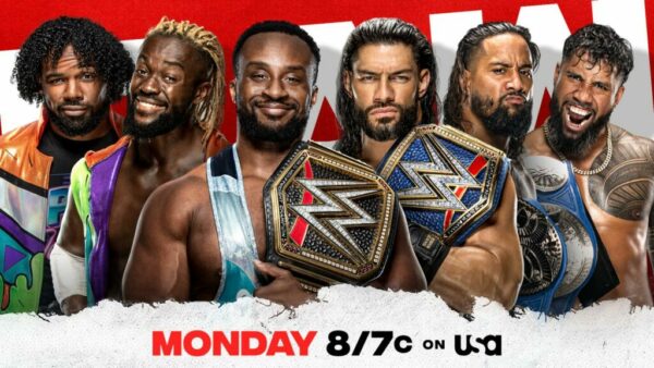 New-Day-vs-The-Bloodline-WWE-Raw-Card-e1632149317589
