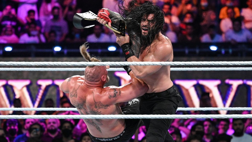 brock lesnar roman reigns crown jewel