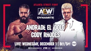 2021-12-01 Andrade El Ídolo c. Cody Rhodes