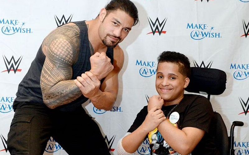 roman reigns make a wish