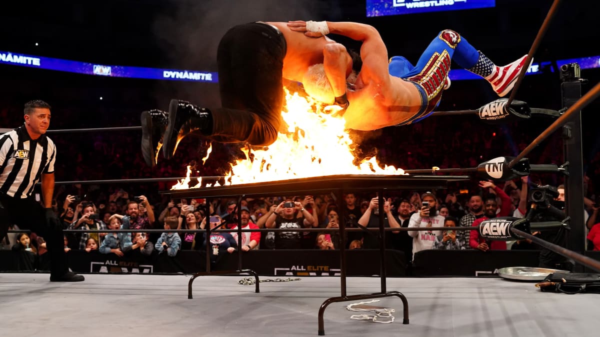 table en feu andrade rhodes dynamite