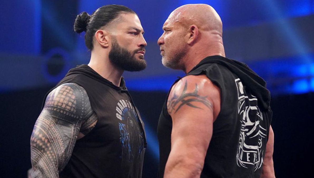 roman reigns goldberg