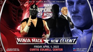 2022-04-01 Ninja Mack c. adversaire mystère avec Tully Blanchard