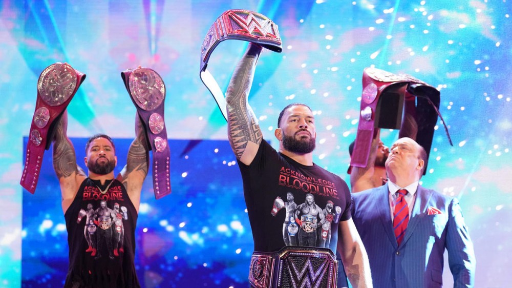 bloodline reigns raw