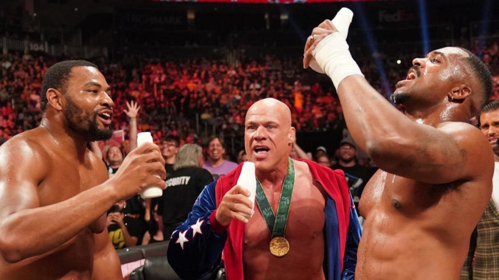 kurt angle anniversaire smackdown