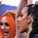 NXT: Les dernières secondes de Toxic Attraction (Jacy Jayne et Gigi Dolin).