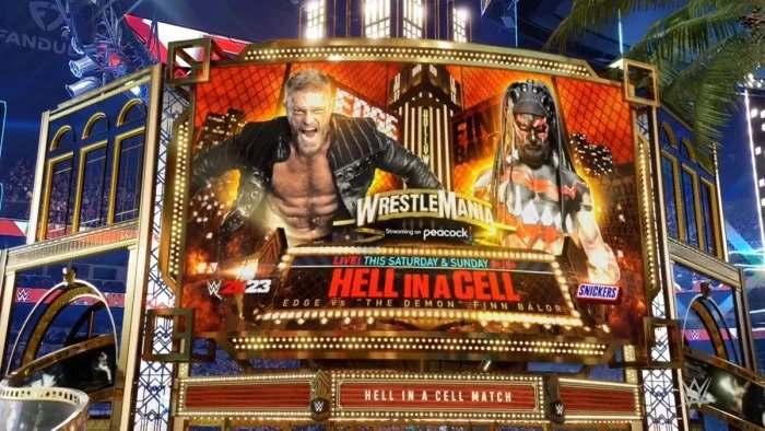 the demon edge affiche wrestlemania