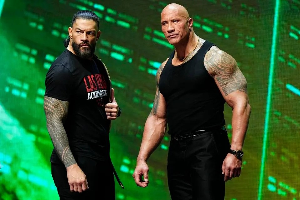 roman reigns the rock