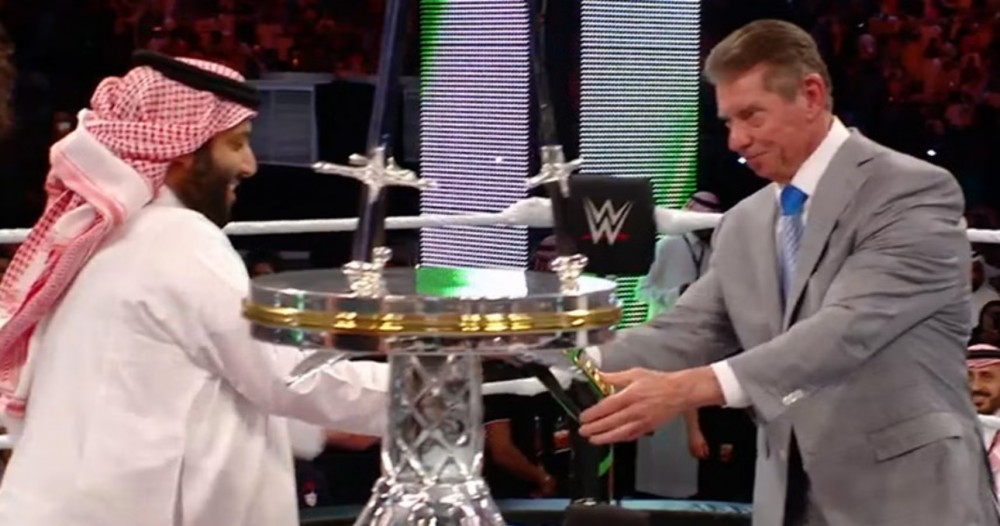 vince mcmahon arabie