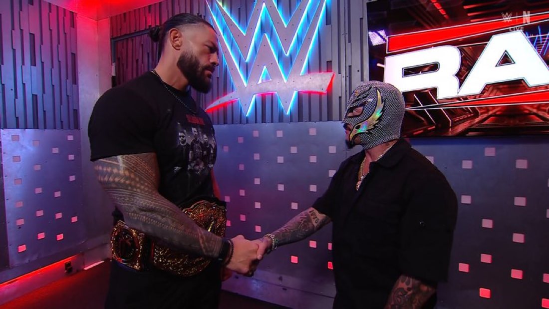 roman reigns rey mysterio AAA