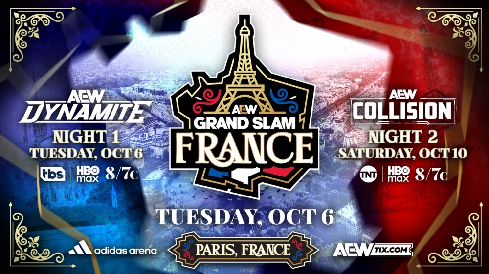AEW-Grand-Slam-France-2026-Start-Time-Poster
